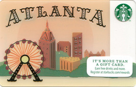 Starbucks 2014 Atlanta, Georgia Collectible Gift Card New No Value - £5.58 GBP