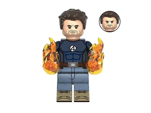 Human Torch The Fantastic Four Movie Minifigure