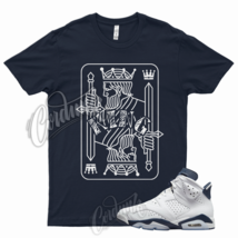 KING T Shirt for J1 6 Midnight Navy 2022 Georgetown Dunk Uptempo Trainer 1 - £20.05 GBP+