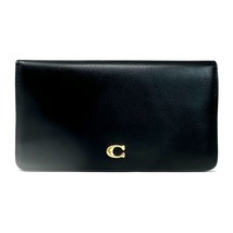 Coach Slim Wallet in Black Leather Style C5191 New With Tags - £106.83 GBP