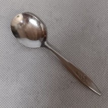 Oneida Oneidacraft Deluxe Lasting Rose Baby Spoon Stainless Steel 4.375&quot; - £5.50 GBP