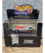 1998 Hotwheels &#39;68 Custom Forebird Convertible Silver SH Die Cast  - $13.46 CAD