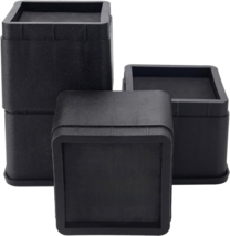 BTSD-Home Bed Risers 3 or 6 Inch Heavy Duty Stackable Furniture Risers NEW - £9.08 GBP