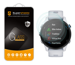 3X Tempered Glass Screen Protector For Garmin Forerunner 255 Music (46Mm) - £15.14 GBP