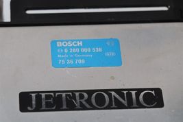 87 88 Saab 900 Turbo SPG Engine Control Module Computer ECU 0280000538 Jetronic image 2