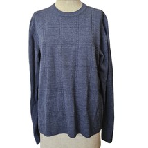 Blue Crew Neck Sweater Size Large  - £19.78 GBP