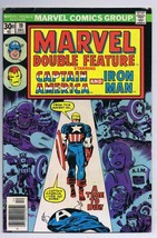 Marvel Double Feature #19 ORIGINAL Vintage 1976 Marvel Comics Captain America - $14.84