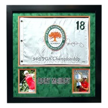 Rory McIlroy Signed 2012 PGA Golf Championship Pin Flag Framed UDA COA Autograph - £1,537.82 GBP