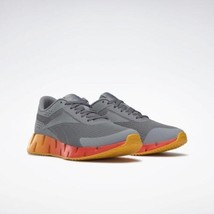 Reebok Men&#39;s Zig Dynamica 2.0 Running Sneaker GY9564 Gray/Orange/Yellow Size 11M - £59.18 GBP