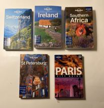 Lonely Planet - Switzerland Southern Africa St Petersburg Ireland Icelan... - $15.00