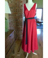 New ADRIANNA PAPELL Red SPECIAL OCCASION DRESS SIZE 8 NWT fit flare - $1,034.92 MXN