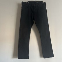 Polo Ralph Lauren Hampton Relaxed Straight Jean 38x34 Black Denim - $49.99