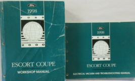 1998 Ford Escort Coupe Service Shop Workshop Repair Manual Set W Evtm - $24.95