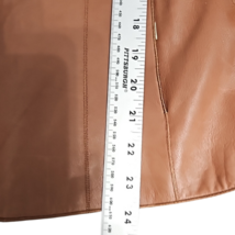Cole Haan Women's Wing Collar  100% Lambskin Jacket sz 10 image 6