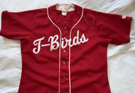 Red T-Birds Baseball Wilson Jersey  Size 42 Made in USA vintage  - $24.74