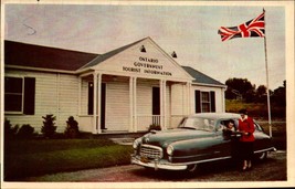 Vintage Canadian POSTCARD- Ontario Government Tourist Information Center BK65 - £4.45 GBP