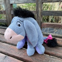 Applause Disney’s Winnie The Pooh Eeyore Donkey 10” Beanbag Plush Stuffed Animal - £7.34 GBP