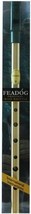 Feadog Brass Tin Penny Whistle In The Key Of &quot;D&quot; - Include Fingering Cha... - $31.99