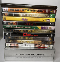 DVD Lot Lord Of The Rings, Jason Bourne, The Help, 12 Title Lot - £15.37 GBP