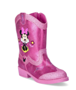 Girls Minnie Mouse Cowboy Boots Size 7 8 9 10 11 or 12 Faux Leather Disney - €24,84 EUR