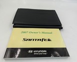 2007 Hyundai Santa FE Owners Manual Set with Case OEM M03B26012 - $17.99