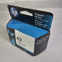HP 62 (C2P06AN) Tri-color Ink Cartridge EXP 2022 - $15.82