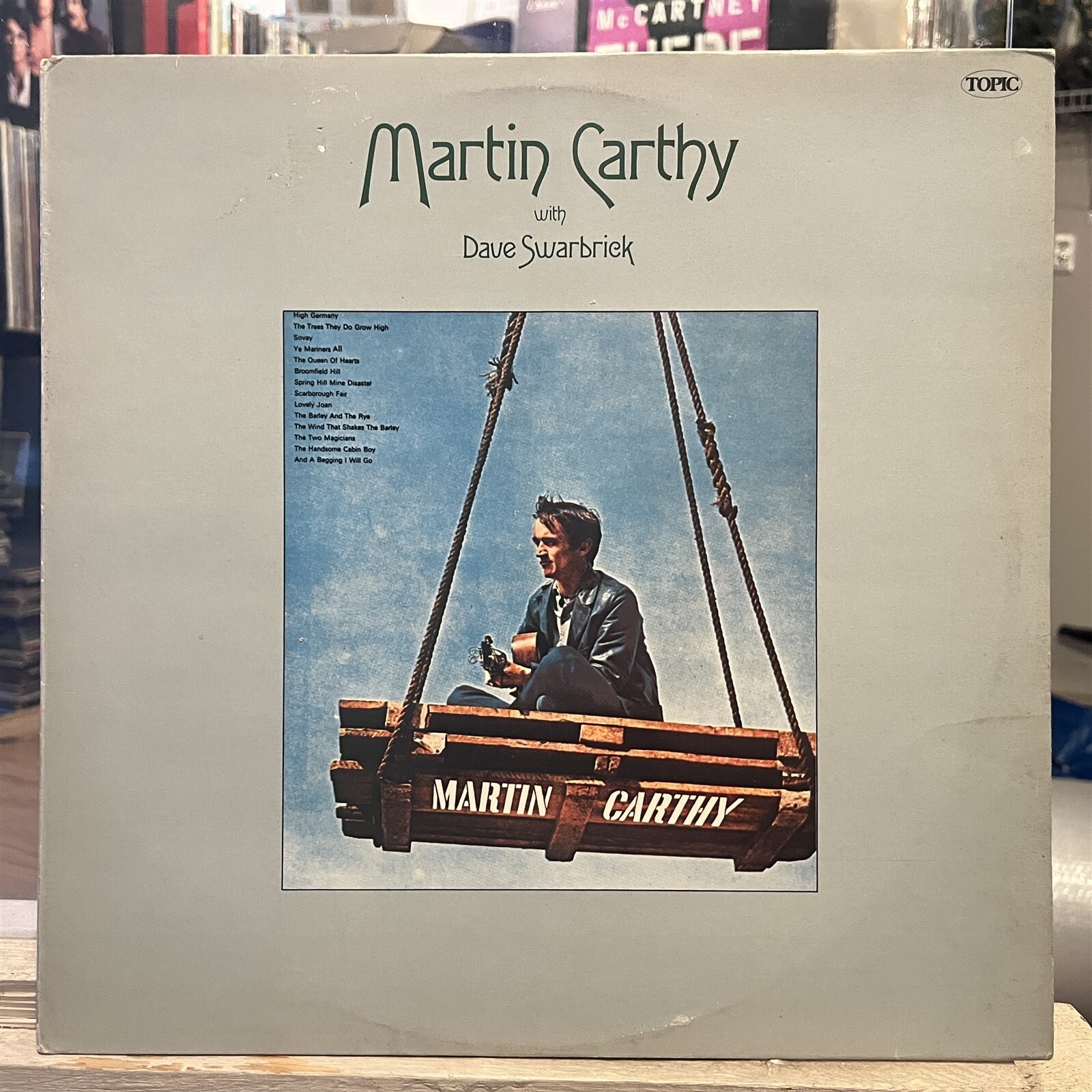 [FOLK/CELTIC]~EXC LP~MARTIN CARTHY~Self Titled~[1977~TOPIC]~UK Import~ - $19.80