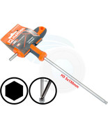 5mm T-Handle Hexagon Torque 6Point Hex Key CRV TPR Screwdriver Wrench - £6.53 GBP