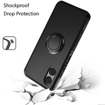 Tempered Glass / Shockproof Ring Cover Phone Case For Motorola Moto G Play 2024 - £8.88 GBP+