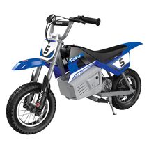 Razor MX350 Dirt Rocket Electric Motocross Bike, Blue, 10-12 inches - $444.44