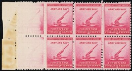 900, Mint NH 2¢ Left Stamps With EXTREME Dry Printing Error - Stuart Katz - £31.42 GBP
