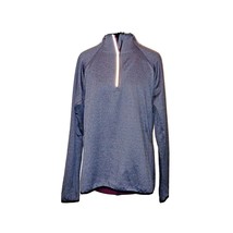Avia 1/4 Zip Pullover Gray Women Thumbholes Fleece Lined Size XXL Reflec... - $33.66