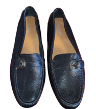 ROCKPORT Women&#39;s Sz7.5 Shoes Bayview Ring Loafers Black Slip-On - $26.86 CAD