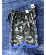 Nike Team 31 Courtside Dri-FIT NBA Shorts Gray Camo DN4808-254 Size Larg... - €43,94 EUR