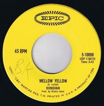 Donovan Mellow Yellow 45 rpm Sunny South Kensington Canadian Pressing - £3.86 GBP