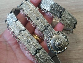 Vintage Armenian Soviet Belt 1960s, Armor Link Belt, Antique Ethnic Belt - $106.00