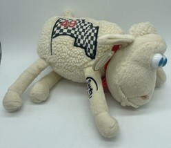 CURTO TOY Serta Plush Sheep Number 49 Brent Sherman Race Flag NEW w/ Tag... - $9.95