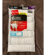 Hanes 3XL White Tagless Men`s Boxer with Comfort Flex Waistband Soft No ... - $19.88