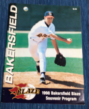 1998 Bakersfield Blaze Defunct Minor League Baseball Team Program Giants ~868A - £11.33 GBP