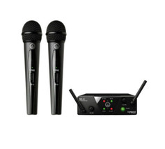 AKG - WMS40 - Mini Dual Vocal Set Wireless Microphone System - £236.98 GBP