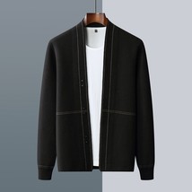 Men&#39;s New Wool Cardigan Coat - £52.97 GBP+
