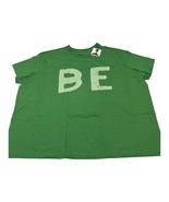 Black History Month Adult L Short Sleeve &quot;BE&quot; T-Shirt Green - $11.52 CAD