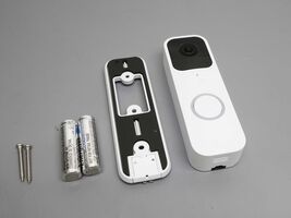 Blink Smart Wi-Fi Video Doorbell Wired/Battery Operated - White - $18.99