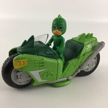 PJ Masks Gekko Kickback Pull Back Motorcycle Action Figure Just Play Frog Box  - £15.54 GBP