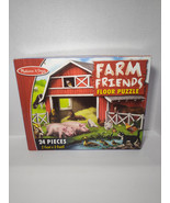 Melissa &amp; Doug Farm Friends 2&#39;x3&#39; Floor Puzzle - 24 Pcs - Large Puzzle P... - $16.28 CAD