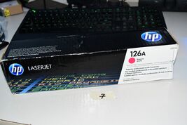 New Sealed Box Genuine OEM HP CE313A Magenta Toner 126A LaserJet CP1025 ... - $33.30