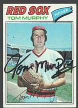 Boston Red Sox Tom Murphy Autograph Signed 1977 Topps # 396 - £4.78 GBP