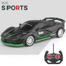 1/18 RC Car LED Light 2.4G Radio Remote Control Sports Cars for Children Racing  - £11.11 GBP