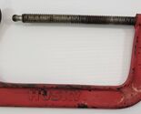*PV) Husky 8" Adjustable Red C Clamp Garage Clamping Tool - $9.89