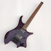 6 Strings Headless Electric Guitar,Mahogany Body Fixed Bridge SD556 - £219.54 GBP